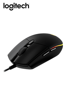 MOUSE LOG G203 LIGHTSYNC BLACK