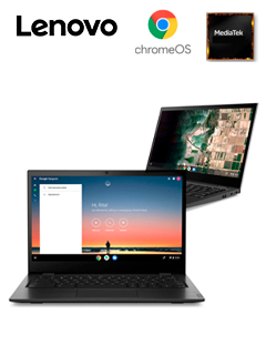 Lenovo Chromebook S330 14 - MT8173c · PowerVR GX6250 · 64GB eMMC · 4GB · Chrome  OS