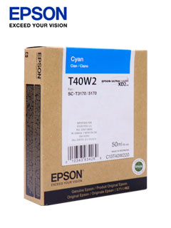 EPSON T40W220 CYAN INK CART.